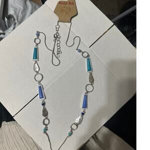 Ruby Rd. Necklas with ombre blues. See pics for mesurements. NWT never worn.